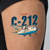 Thumbnail for CASA C-212-200 Aviocar - Tattoo - Cartoon - Man