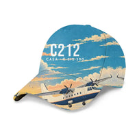 Thumbnail for CASA C-212-300 Aviocar 3D All-Over Print Clothing - Cap - 3D