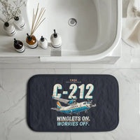 Thumbnail for CASA C-212-300 Aviocar - Cartoon - Bath Mat