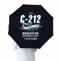 Thumbnail for CASA C-212-300 Aviocar - Cartoon + Name - Umbrella
