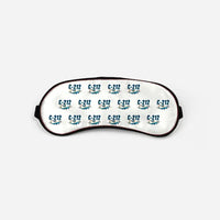 Thumbnail for CASA C-212-300 Aviocar - Cartoon Pattern - Sleep Mask - White