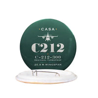 Thumbnail for CASA C-212-300 Aviocar - Heritage - Pin - Dark Green