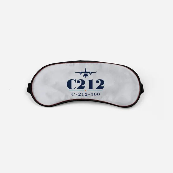 CASA C-212-300 Aviocar - Heritage - Sleep Mask - Light Gray
