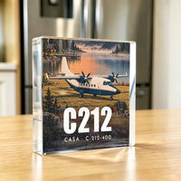 Thumbnail for CASA C-212-400 Aviocar - Crystal Ornament - 3D - Kitchen