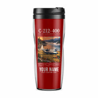 Thumbnail for CASA C-212-400 Aviocar - Poster + Name - Plastic (No Holder) - Red