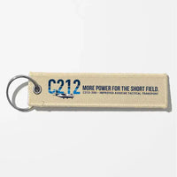 Thumbnail for CASA C-212-200 Aviocar Aviator Key Chains - Beige