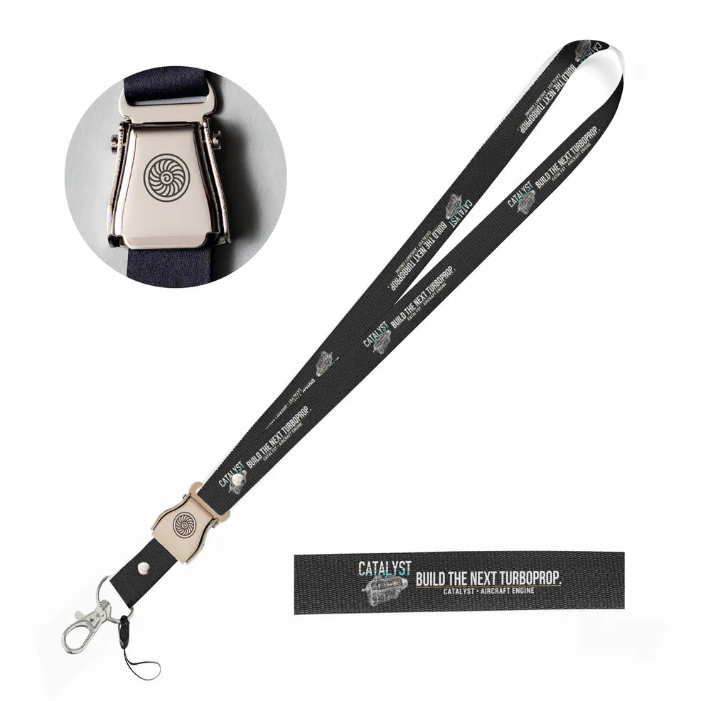 CATALYST seat belt lanyard - black