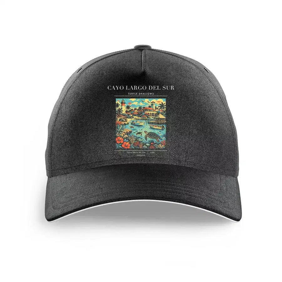CAYO LARGO DEL SUR - Poster - Hat - Black