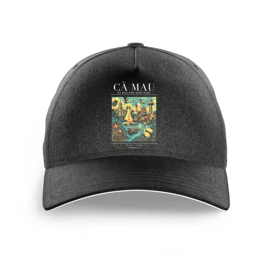 CÀ MAU - Poster - Hat - Black