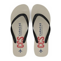 Thumbnail for Simon Bolivar International Airport (Maiquetia) (CCS) Slippers & Flip Flops - Slippers - Flip Flops - Code - Beige