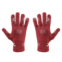 Thumbnail for Cedar City Regional Airport (CDC) Gloves - Gloves - Full - Pattern - Red