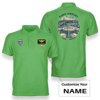 Thumbnail for CDG - Badge - Double-Side Polo - Light Green + Name