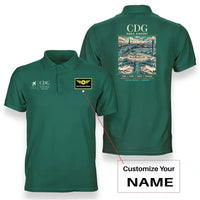 Thumbnail for CDG - Poster - Double-Side Polo - Green + Name