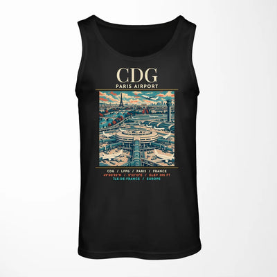CDG - Poster - Tank Top - Black