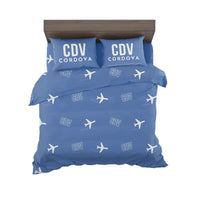 Thumbnail for Merle K. (Mudhole) Smith Airport (CDV) Bedding Sets & Blankets - Bedding Set - Pattern - Blue