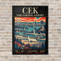 Thumbnail for CEK - Poster - Canvas Framed - Black