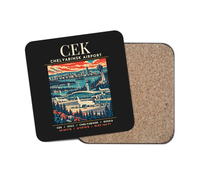 CEK - Poster - Coaster - Black