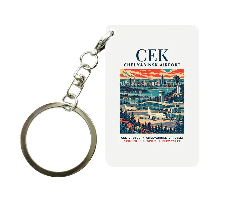 CEK - Poster - Key Chain - White