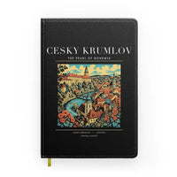 Thumbnail for CESKY KRUMLOV - Poster - Notebook - Black