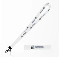 Thumbnail for CF34-3B1 lanyard - white