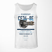Thumbnail for CF34-8E design on white tank top