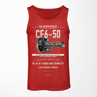 Thumbnail for CF6-50 design on red tank top