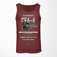 Thumbnail for CF6-6 design on dark red tank top