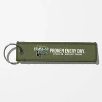 Thumbnail for CFM CFM56-5B Engine Aviator Key Chains - Green Army
