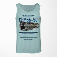 Thumbnail for CFM56-5C design on light green tank top