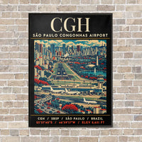 Thumbnail for CGH - Poster - Canvas Framed - Black