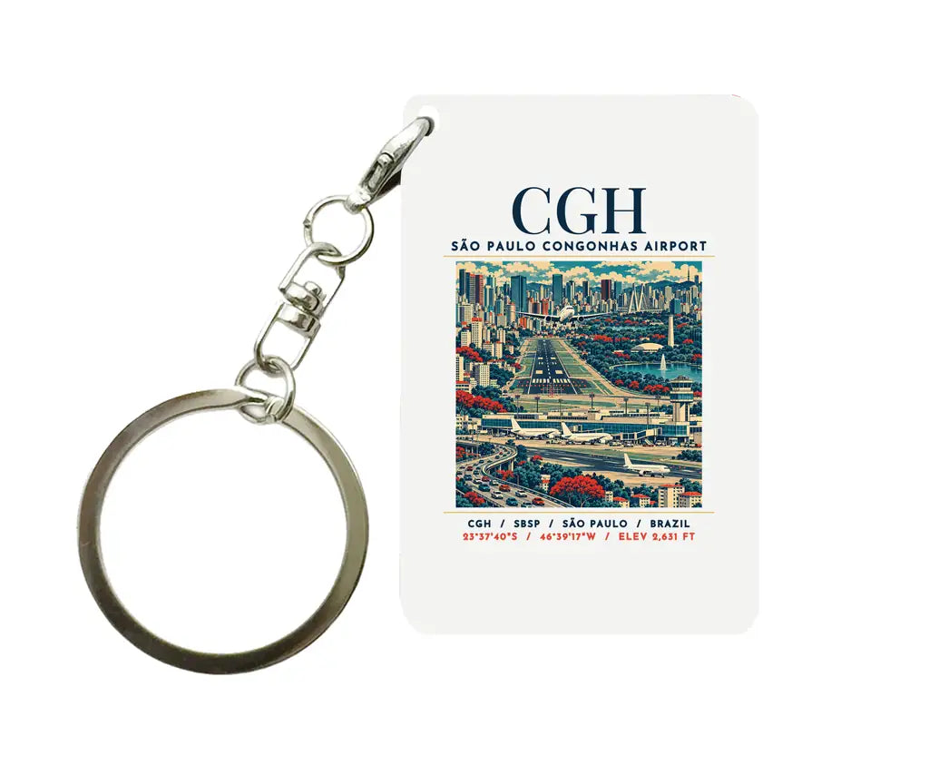 CGH - Poster - Key Chain - White
