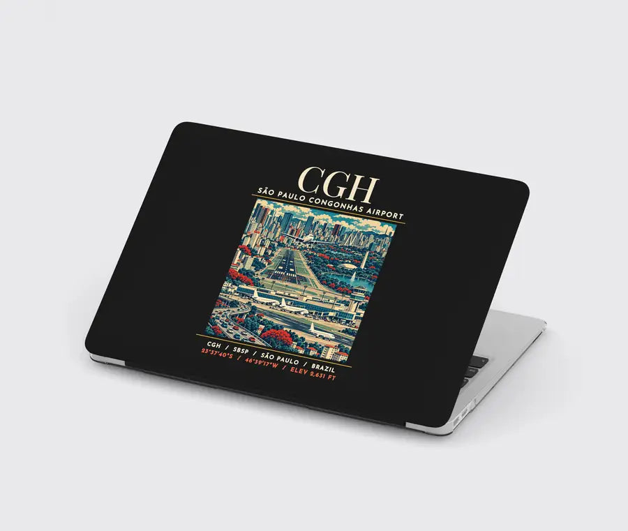 CGH - Poster - MacBook Case - Black