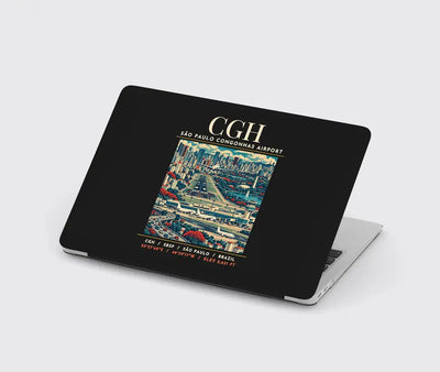 CGH - Poster - MacBook Case - Black