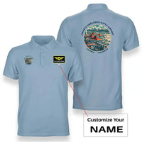 Thumbnail for CGK - Badge - Double-Side Polo - Light Blue + Name