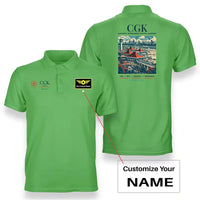 Thumbnail for CGK - Poster - Double-Side Polo - Light Green + Name