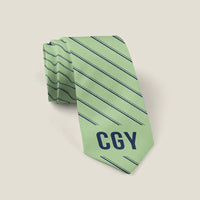 Thumbnail for Laguindingan Airport (CGY) Ties - Tie - Stripe - Light Green