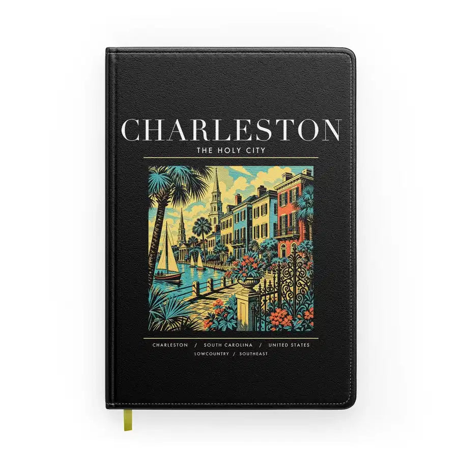 CHARLESTON - Poster - Notebook - Black