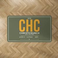 Thumbnail for Christchurch Airport (CHC) Carpets - Carpet Rectangle - ID Tag - Green Army V2