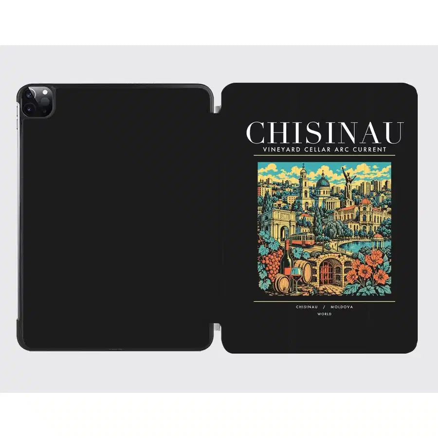 CHISINAU - Poster - iPad Case - Black