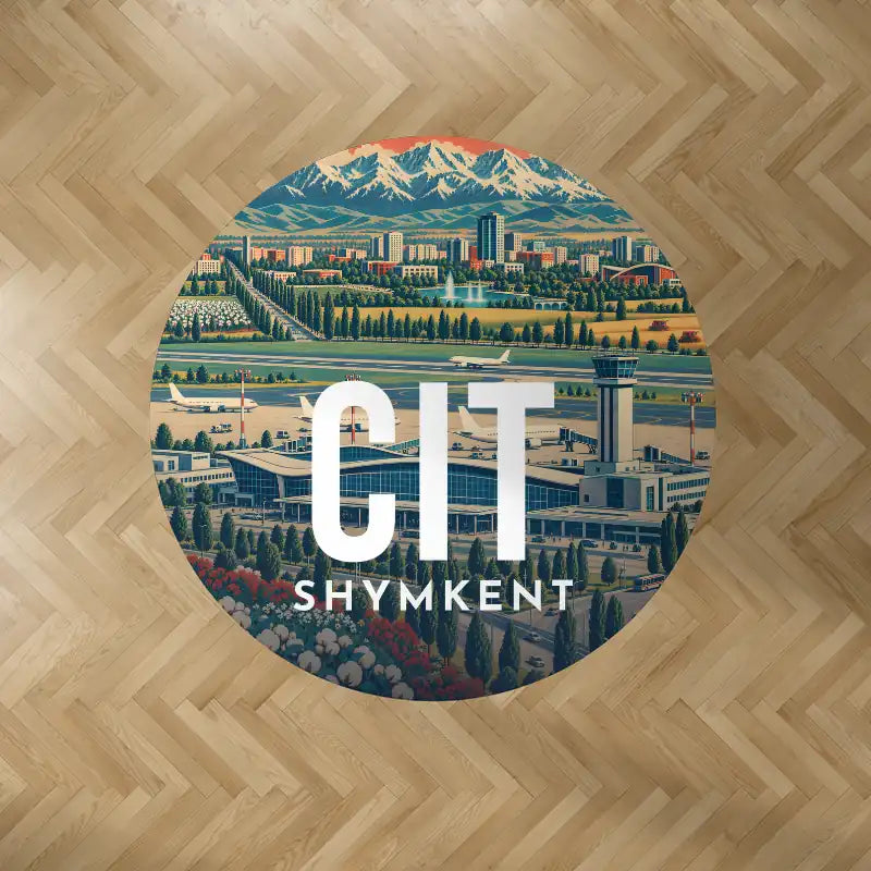 Shymkent International Airport (CIT) Carpets - Carpet Round - Scene V2