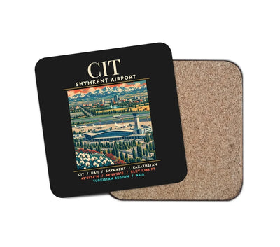 CIT - Poster - Coaster - Black