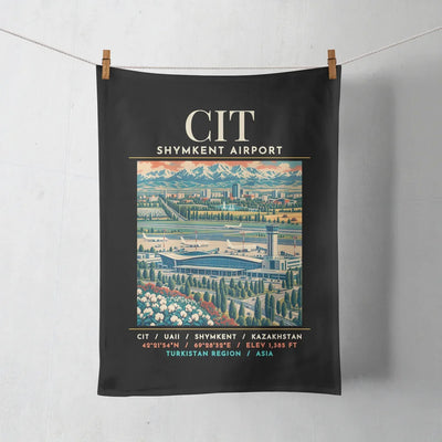 CIT - Poster - Towel - Black