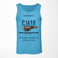 Thumbnail for CJ610 design on sky blue tank top