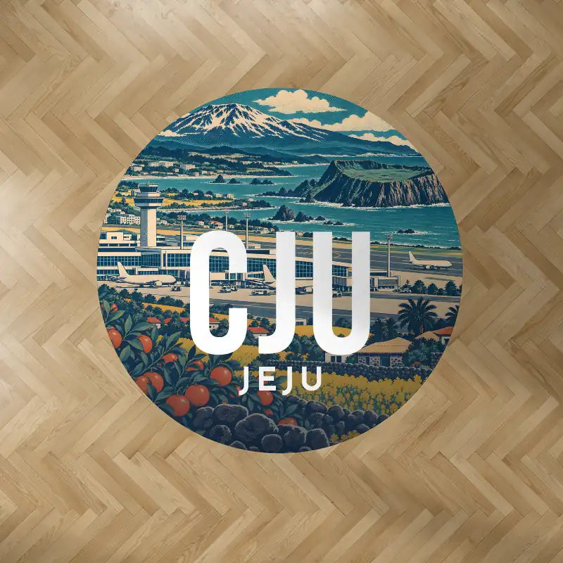 Jeju International Airport (CJU) Carpets - Carpet Round - Scene V2