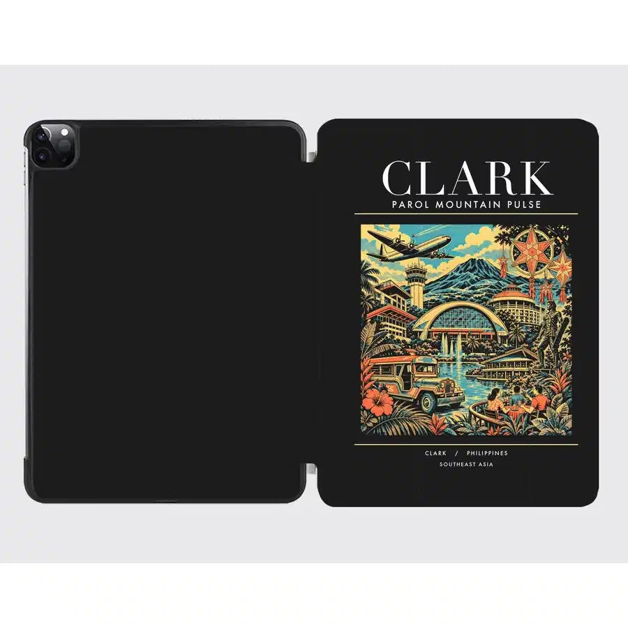 CLARK - Poster - iPad Case - Black