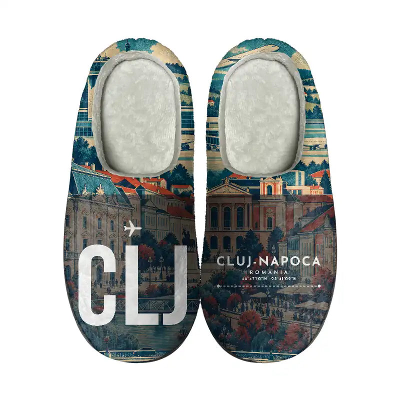 Avram Iancu Cluj International Airport (CLJ) Slippers & Flip Flops - Slippers - Cotton - Scene - Different