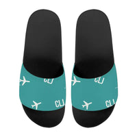 Thumbnail for Avram Iancu Cluj International Airport (CLJ) Slippers & Flip Flops - Slippers - Sport - Pattern - Turquoise