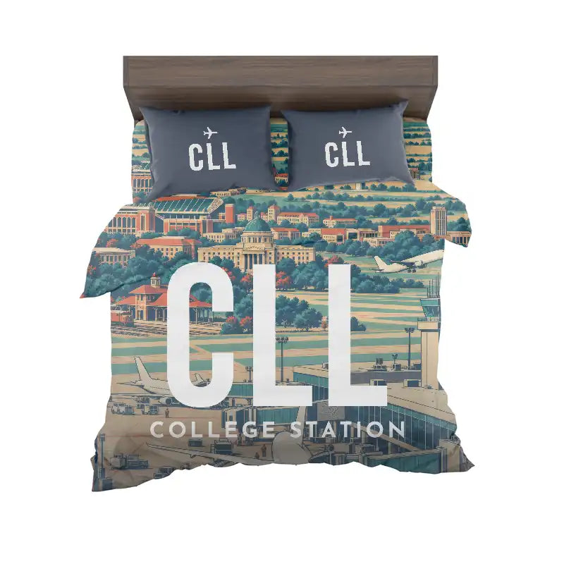 Easterwood Airport (CLL) Bedding Sets & Blankets - Bedding Set - Scene