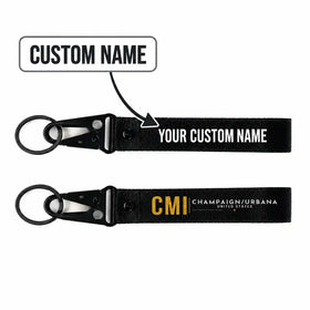 University of Illinois Willard Airport (CMI) Hawk-Shaped Key Chains