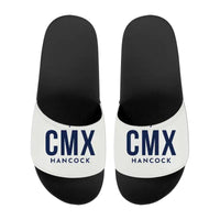 Thumbnail for Houghton County Memorial Airport (CMX) Slippers & Flip Flops - Slippers - Sport - Code - White